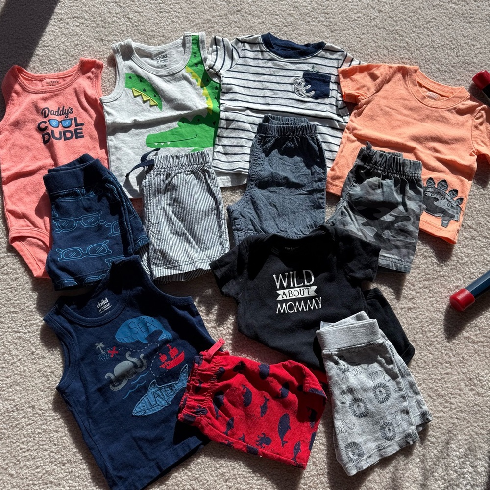 12m baby boy summer bundle